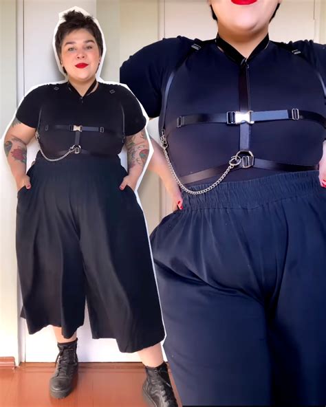 plus size harness fashion